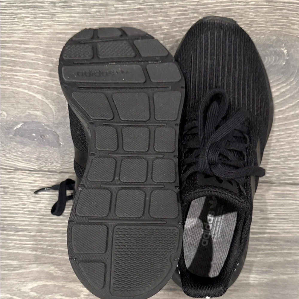Adidas Women's Black Knit Sneakers - Picture 3 of 5